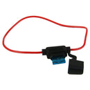 In-line Mini Blade Fuse Holder Splash Proof For 12V 20A Fuses Car