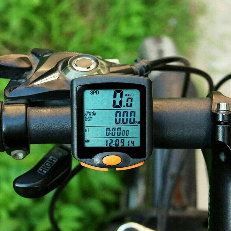 Waterproof Wireless Bicycle Bike Computer Cycle Odometer Speedometer LCD New