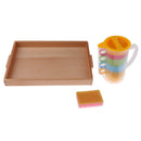Montessori Life Skill Practice Toys - Kids Early Education Basic Pouring Kit