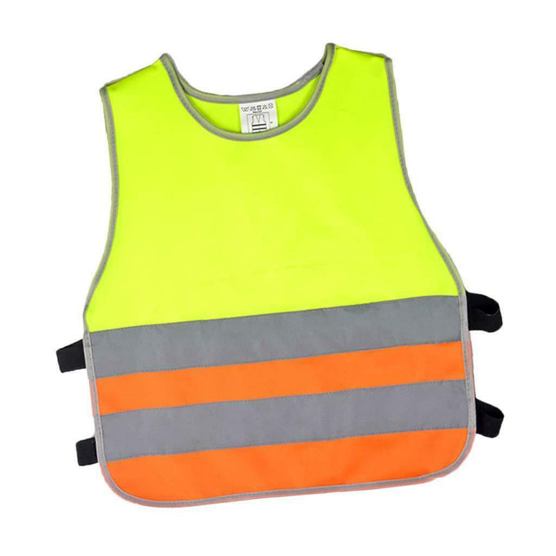Kids Reflective Vest Traffic with Reflective Strips Outdoor Walking Age 3-12 S