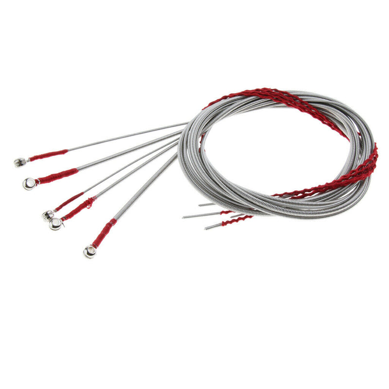 1 Set 5 String Bass Strings Steel Core for Electric Guitar Bass