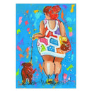 Walk the Dog 5D Diamond Painting Embroidery DIY Cross Stitch Home Decor
