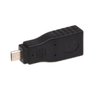 2pcs USB 2.0 Female to Mini Male + USB Female to Micro USB Male Adapter Con J3A6