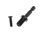 1/4"Hex Shank Adapter Male Thread Screw for Drill Chuck 6mm/10mm/13mm 3/8"-LJ