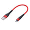 0.2M USB Cable Android Charger Data Cable, Micro-USB Fish Tail Braided Dura N1D4