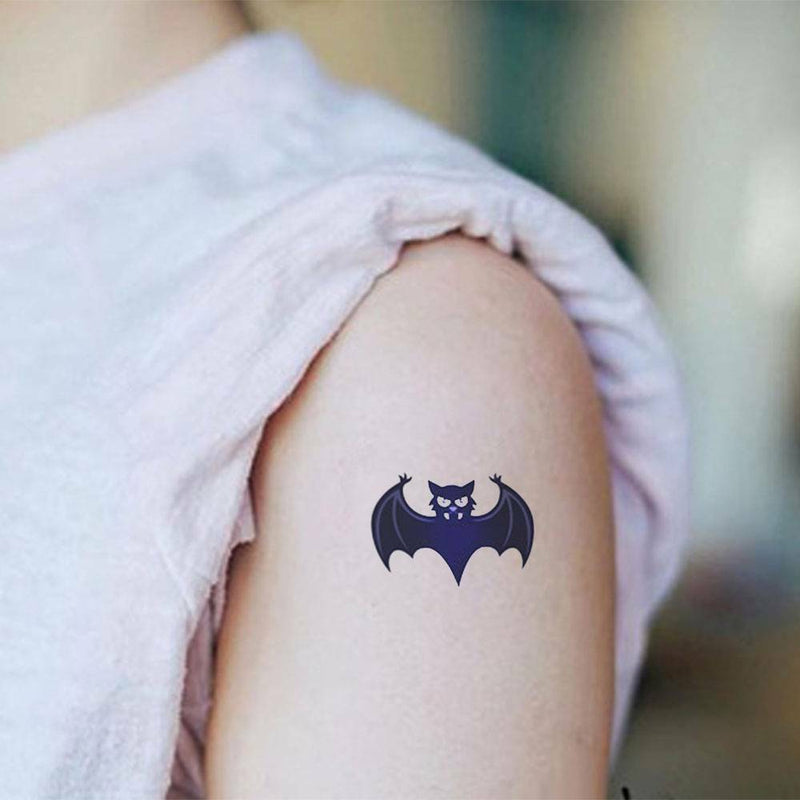 10x Halloween Luminous Tattoo Stickers Waterproof Temporary Tattoo Stickers