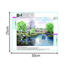 5D DIY Diamond Painting Wolf Animal Cross Stitch Embroidery Rhinestones Kit