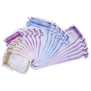 20Pcs Reusable Mason Jar Zipper Bags Snack Nuts Airtight Seal  Bags