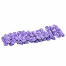 144 X Artificial Paper Rose Flower Wedding Craft Decor Deep Purple B6N1