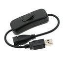 1Pcs USB Cable with Rocker Switch Power Control On/Off Toggle Cord