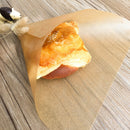 50pcs Brown Wax Tissue Paper Candy Wrap Greaseproof Paper Baking Paper