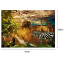5D DIY Full Drill Diamond Painting Forest Animals Cross Stitch Embroidery