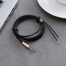 1.25m/4.1ft 3.5mm DIY Earphone Audio Cable Headphone Replacement Cable Line A