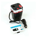 Multifunctional Bluetooth Car Cup Charger Cigarette Lighter 2-USB Port Red