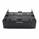 1X(OImaster Multi-functional Hard Drive Conversion Rack Standard 5.25 Inch