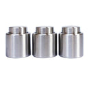 Wine Stopper, Premium Stainless Steel Reusable Bottle Stopper Wine Closure,