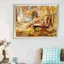 Full Drill Autumn Beautiful Scenery 5D Diamond DIY Painting  Home Decor