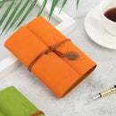Notebooks String Loose-leaf Sketchbook Students Stationery (Orange) A