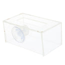 Aquarium Fish Tank Transparent Circle Ring Fish Feeding Floating Food Tray,