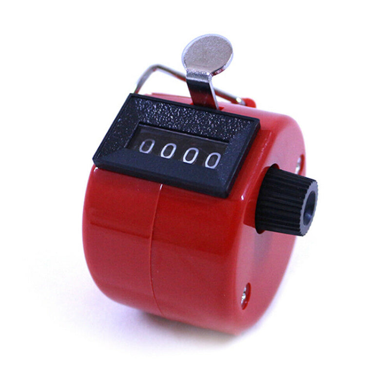 Digit Number Manual Handheld Tally Mechanical Clicker Golf Stroke Hand CounterJR