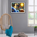 5D DIY Full Drill Diamond Painting Universe Cross Stitch Embroidery (B403) A
