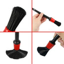 Detail Brush (Set Of 6), Auto Detailing Brush Set With A Car Wash Mitt For