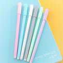 2pcs creative stationery student cute gel pen 0.5mm full needle black ink peM&