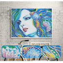 5D DIY Special Shaped Diamond Painting Beauty Cross Stitch Mosaic Kit Decor