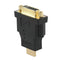 Adapter HDMI male + DVI-D 24 + 1 Bu bidirectional 1pc P5N5