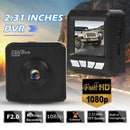 V8 2.31'' FHD 1080p Car DVR Camera 170 Degree Wide Angle Lens G-sensor Dash Cam