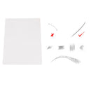 White Permanent Makeup Eyebrow Tattoo Practice Skin Micro blading TrainingTool0H