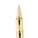 High Quality Brass 0.5mm Chrome Trim Gel Pen Writing Instrument Golden