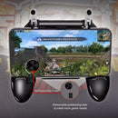 Mobile Game Controller Gamepad Fire Button Aim Key L1 R1 Trigger w/Stand Holder