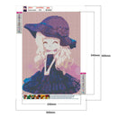 5D DIY Full Drill Diamond Painting Sweet Girl Cross Stitch Embroidery (K12)