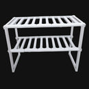 Kitchen Rack Organiser Adjustable Removeable Under Sink Storage Tidy Shelf