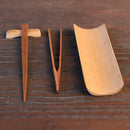 Tea Utensil Bamboo Tools Set Spoon Tea Ceremony Tea Scoop Clip Accessories