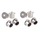 8Pcs Dowel Pins Center Point Set Woodworking Craft Clamp Steel Tools 6/8/10/12mm