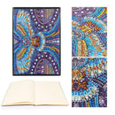 DIY Owl Special Shaped Diamond Painting 50 Pages A5 Sketchbook Drawing Book