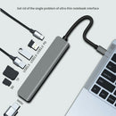 7 In 1 USB-C Docking Station Hub Type-C 4K HDMI PD Charging Dual USB Adapter