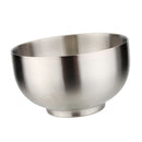 Stainless Steel Double Wall Bowls Soup Serving Bowl Home Restaurant L Size