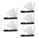Set of 5 Foldable Fan Reduction Scale Ruler with 6 Blades for Engineering