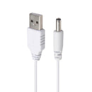 USB A Male to DC 3.5mm Power Cable 3.5x1.35mm 5V DC Barrel Jack Power Cord A