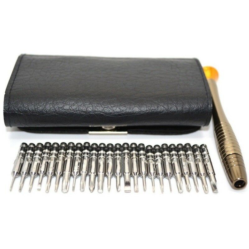 25 IN 1 Repair Tool Kit Precision Small Screwdriver Set 25 Bit Magnetic Driver