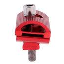 Bicycle Seat Post Clamp Bike Cycling Tube Clip Single Rod Head Parts Red