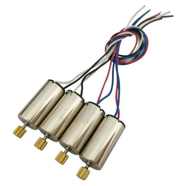 4pcs Counterclockwise and Clockwise Motor with Copper Gear Spare Parts