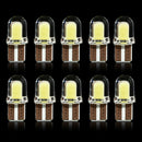 10x T10 194 168 W5W COB 8 SMD LED CANBUS Silica Bright White License Light Bulb