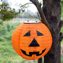 LED Solar Lantern Pumpkin DIY Lights Battery Halloween Party Courtyard Home Prop