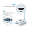 HDMI to VGA Male to Female Adapter Cable with Audio Port K7F5
