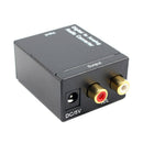 Digital to Analog Audio Converter Amplifier Decoder Optical Fiber Coaxial  JR