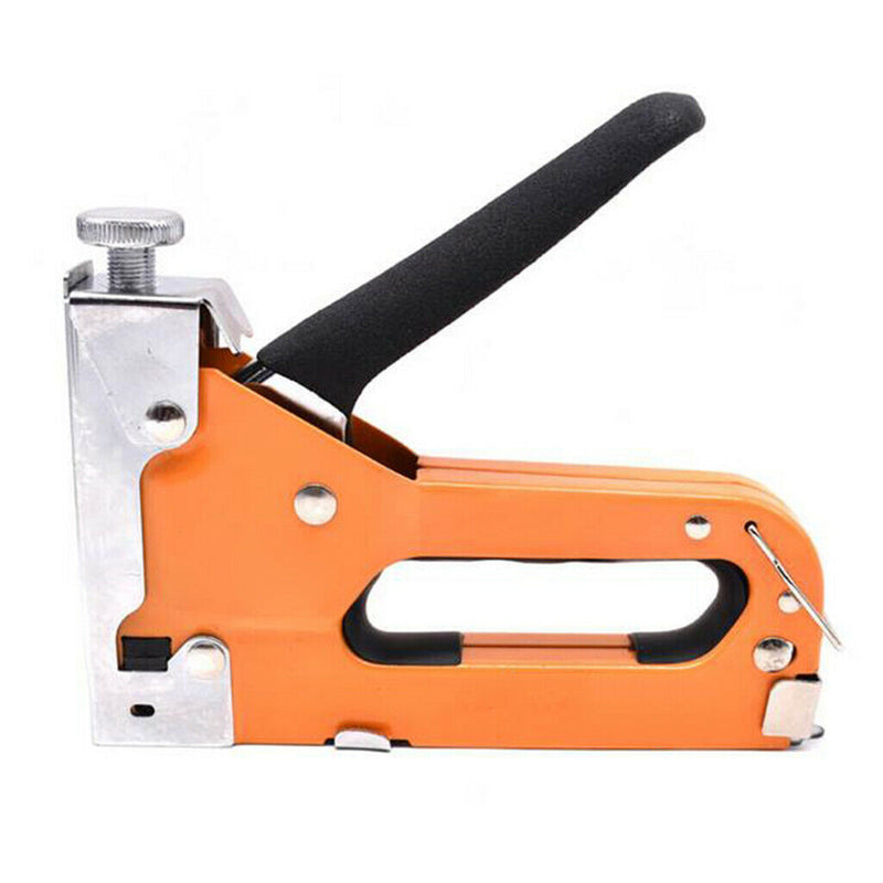 Heavy Duty 3 in 1 Steel Staple  Tacker & 600 Staples Nail Upholstery Stapler